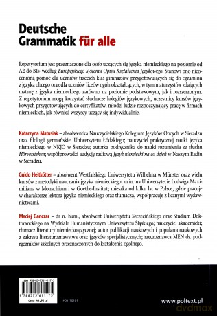 Deutsche Grammatik Fur Alle - Gudio Heitkotter [KSIĄŻKA]