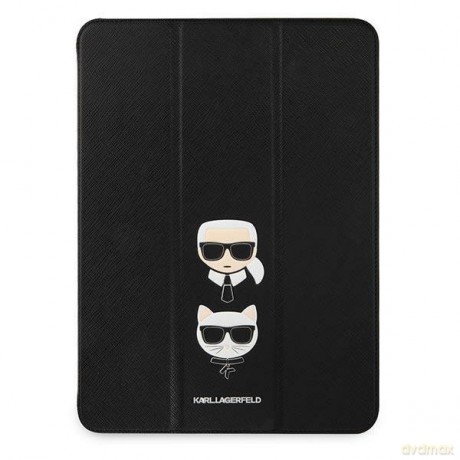 Karl Lagerfeld KLFC11OKCK iPad 11" Pro 2021 Book Cover czarny/black Saffiano Karl &Choupette
