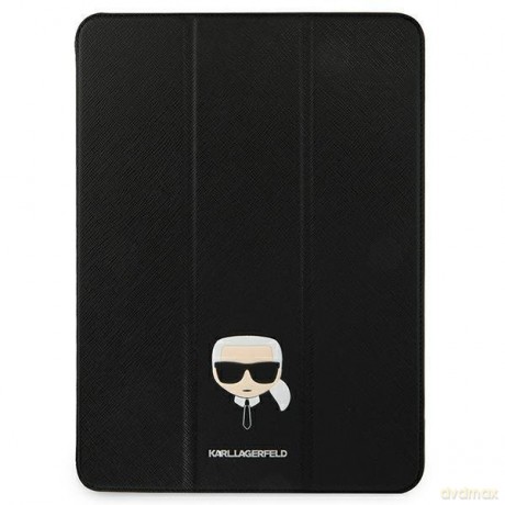 Karl Lagerfeld KLFC11OKHK iPad 11" Pro 2021 Book Cover czarny/black Saffiano Karl Head