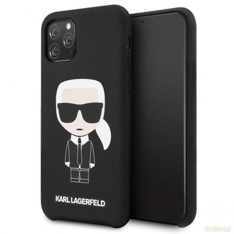 Karl Lagerfeld KLHCN58SLFKBK iPhone 11 Pro hardcase czarny/black Silicone Iconic