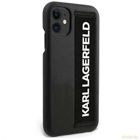 Karl Lagerfeld KLHCP12SSTKLBK iPhone 12 mini 5,4" czarny/black hardcase