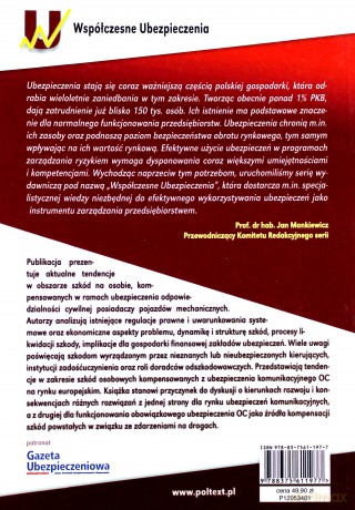 Szkody Osobowe Kompensowane Z Ubezpieczenia Komunikacyjnego Oc [KSIĄŻKA]