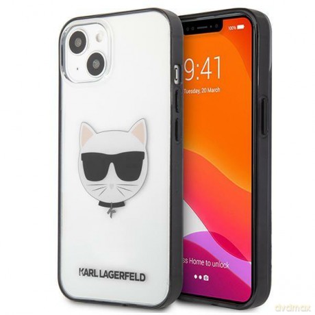 Karl Lagerfeld KLHCP13MHCHCK iPhone 13 6,1" transparent Ikonik Choupette