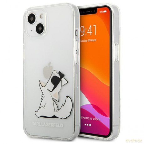 Karl Lagerfeld KLHCP13SCFNRC iPhone 13 mini 5,4" hardcase transparent Choupette Fun
