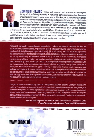 Zarządzanie Zasobami Ludzkimi W Przedsiębiorstwie - Zbigniew Pawlak [KSIĄŻKA]