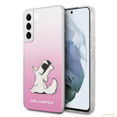 Karl Lagerfeld KLHCS22SCFNRCPI S22 S901 hardcase różowy/pink Choupette Eat
