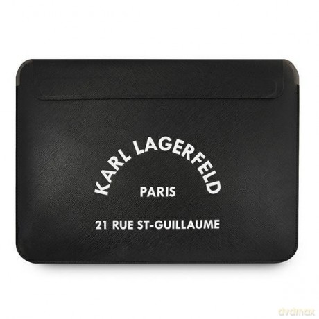 Karl Lagerfeld Sleeve KLCS14RSGSFBK 13/14" czarny/black Saffiano RSG