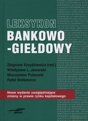 Leksykon Bankowo - Giełdowy (twarda) [KSIĄŻKA]