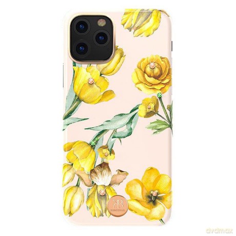 Kingxbar Blossom etui ozdobione oryginalnymi Kryształami Swarovskiego iPhone 11 Pro wielokolorowy (Jasmine)