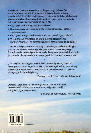 Strategiczne Budowanie Konkurencyjności Gospodarki - Elżbieta Małgorzata Jagiełło [KSIĄŻKA]