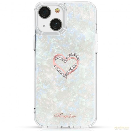 Kingxbar Epoxy Series etui z Kryształami Swarovskiego iPhone 13 wielokolorowy