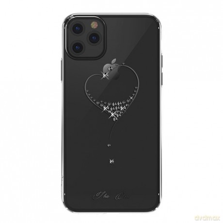 Kingxbar Wish Series etui ozdobione oryginalnymi Kryształami Swarovskiego iPhone 11 Pro czarny