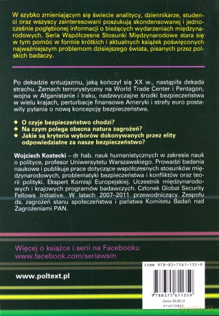 Strach I Potęga Bezpieczeństwo Międzynarodowe XXI Wieku - Wojciech Kostecki [KSIĄŻKA]