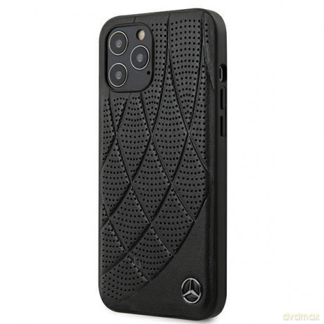 Mercedes MEHCP12LDIQBK iPhone 12 Pro Max 6,7" czarny/black hardcase Bow Line
