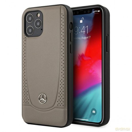 Mercedes MEHCP12MARMBR iPhone 12/12 Pro 6,1" brązowy/brown hardcase Urban Line