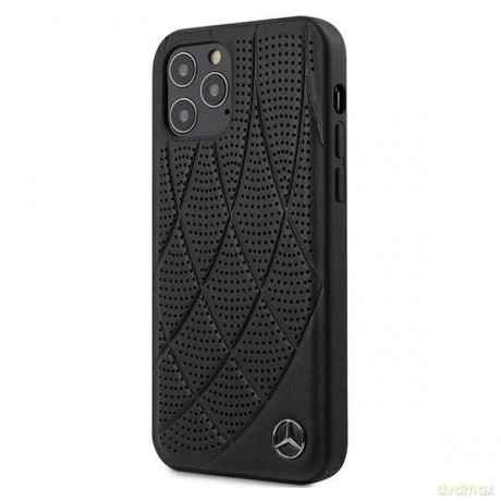 Mercedes MEHCP12MDIQBK iPhone 12/12 Pro 6,1" czarny/black hardcase Bow Line