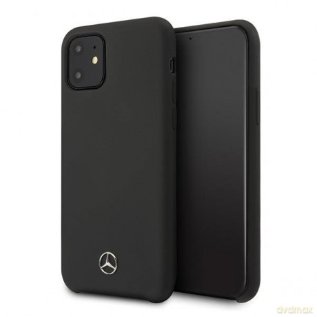 Mercedes MEHCP12MSILBK iPhone 12/12 Pro 6,1" czarny/black hardcase Silicone Line