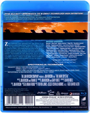 Ciemny kryształ [Blu-Ray]