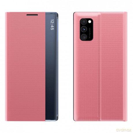New Sleep Case pokrowiec etui z klapką z funkcją podstawki Samsung Galaxy Note 10 Lite różowy