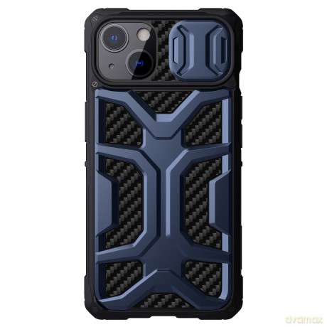 Nillkin Adventruer Case etui do iPhone 13 pancerny pokrowiec z osłoną na aparat niebieski