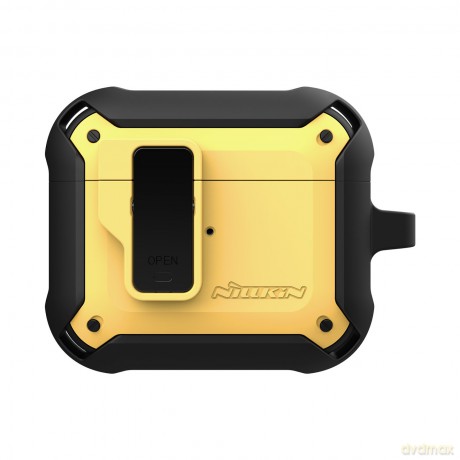 Nillkin Bounce Case etui do AirPods 3 pancerny pokrowiec na słuchawki żółty