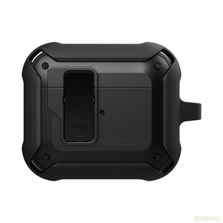 Nillkin Bounce Case etui do AirPods Pro pancerny pokrowiec na słuchawki czarny