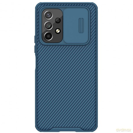 Nillkin CamShield Pro Case pancerne etui pokrowiec osłona na aparat kamerę Samsung Galaxy A53 5G niebieski