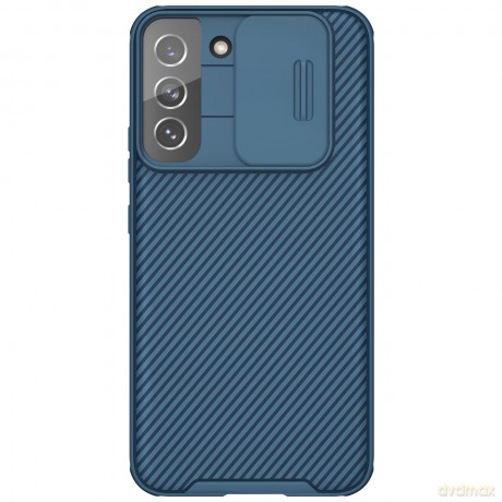 Nillkin CamShield Pro Case pancerne etui pokrowiec osłona na aparat kamerę Samsung Galaxy S22 niebieski