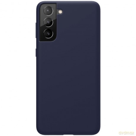 Nillkin Flex Pure Pro Case gumowe elastyczne silikonowe etui pokrowiec Samsung Galaxy S21+ 5G (S21 Plus 5G) niebieski