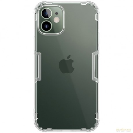Nillkin Nature żelowe etui pokrowiec ultra slim iPhone 12 mini przezroczysty
