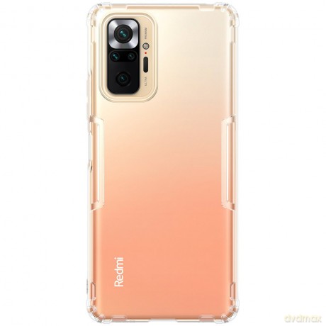 Nillkin Nature żelowe etui pokrowiec ultra slim Xiaomi Redmi Note 10 Pro przezroczysty