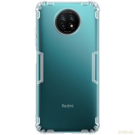 Nillkin Nature żelowe etui pokrowiec ultra slim Xiaomi Redmi Note 9T 5G przezroczysty
