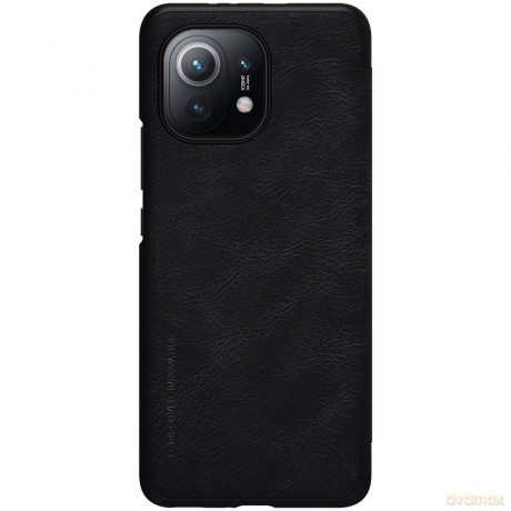 Nillkin Qin skórzana kabura etui Xiaomi Mi 11 czarny