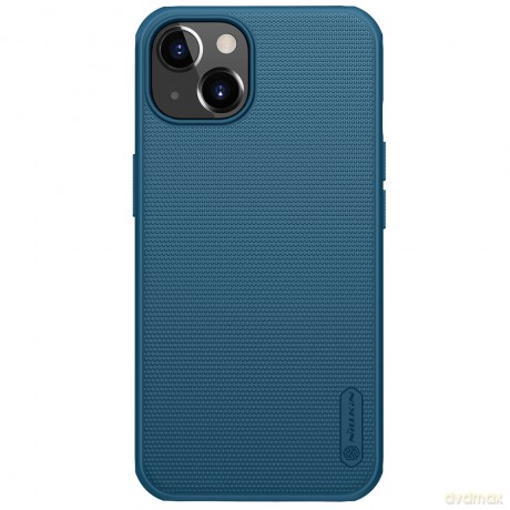 Nillkin Super Frosted Shield Pro wytrzymałe etui pokrowiec iPhone 13 niebieski