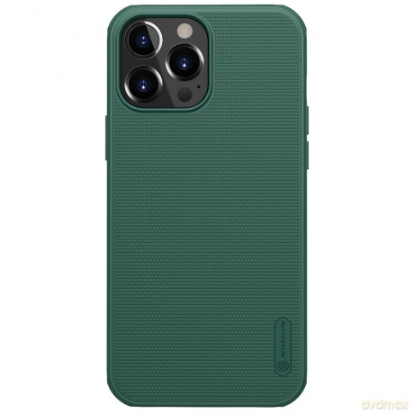 Nillkin Super Frosted Shield Pro wytrzymałe etui pokrowiec iPhone 13 Pro Max zielony