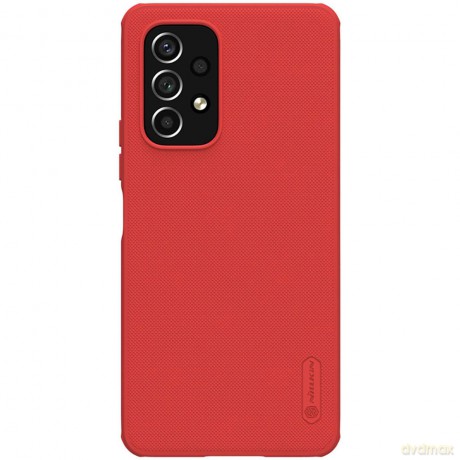 Nillkin Super Frosted Shield Pro wytrzymałe etui pokrowiec Samsung Galaxy A53 5G czerwony
