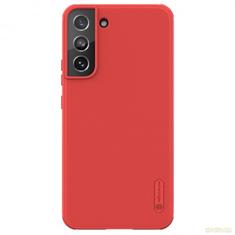 Nillkin Super Frosted Shield Pro wytrzymałe etui pokrowiec Samsung Galaxy S22 czerwony