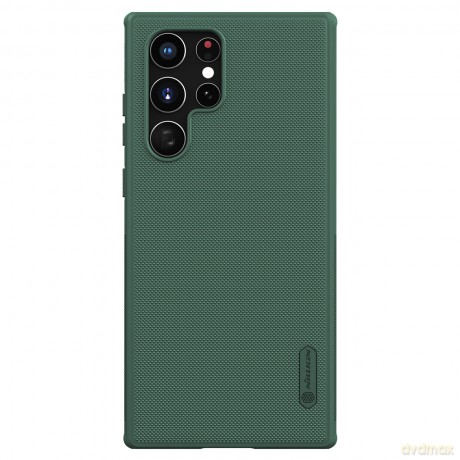 Nillkin Super Frosted Shield Pro wytrzymałe etui pokrowiec Samsung Galaxy S22 Ultra zielony