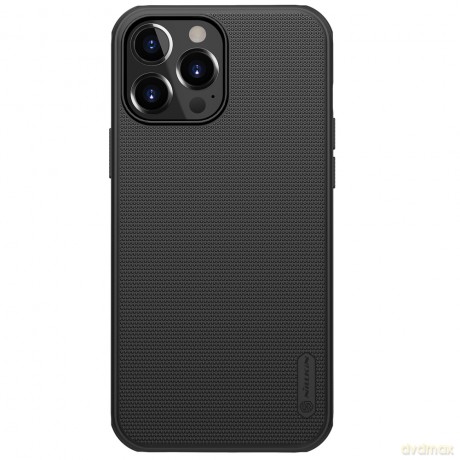 Nillkin Super Frosted Shield wzmocnione etui pokrowiec + podstawka iPhone 13 Pro Max czarny