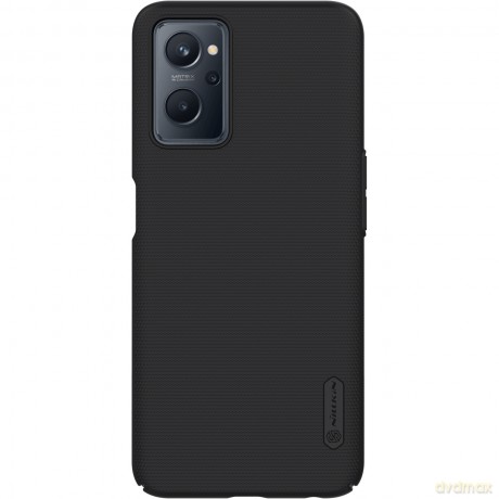 Nillkin Super Frosted Shield wzmocnione etui pokrowiec + podstawka Realme 9i czarny