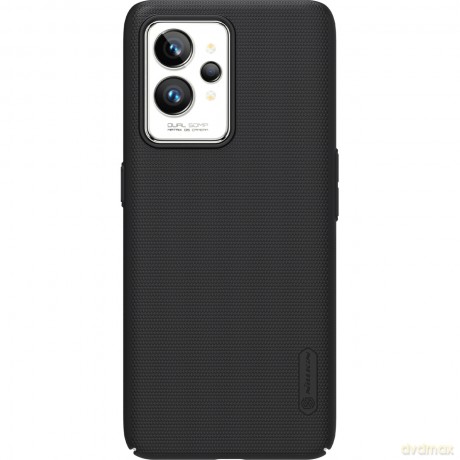 Nillkin Super Frosted Shield wzmocnione etui pokrowiec + podstawka Realme GT2 Pro czarny