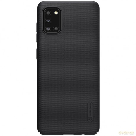 Nillkin Super Frosted Shield wzmocnione etui pokrowiec + podstawka Samsung Galaxy A31 czarny