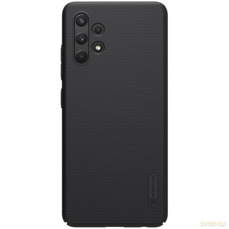 Nillkin Super Frosted Shield wzmocnione etui pokrowiec + podstawka Samsung Galaxy A32 4G czarny