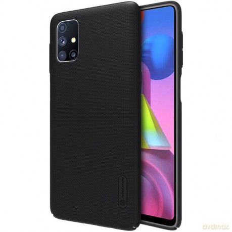 Nillkin Super Frosted Shield wzmocnione etui pokrowiec + podstawka Samsung Galaxy M51 czarny