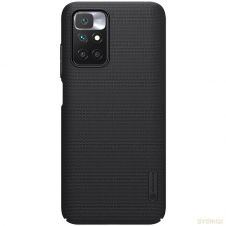 Nillkin Super Frosted Shield wzmocnione etui pokrowiec + podstawka Xiaomi Redmi 10 czarny
