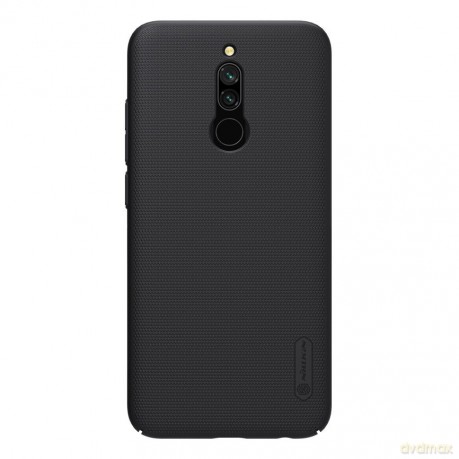 Nillkin Super Frosted Shield wzmocnione etui pokrowiec + podstawka Xiaomi Redmi 8 czarny