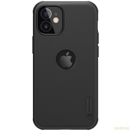 Nillkin Super Frosted Shield wzmocnione etui pokrowiec iPhone 12 mini czarny