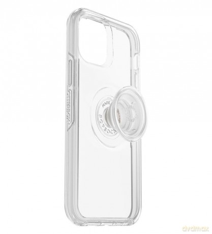OtterBox Symmetry Clear POP - obudowa ochronna z PopSockets do iPhone 12/12 Pro (przezroczysta)