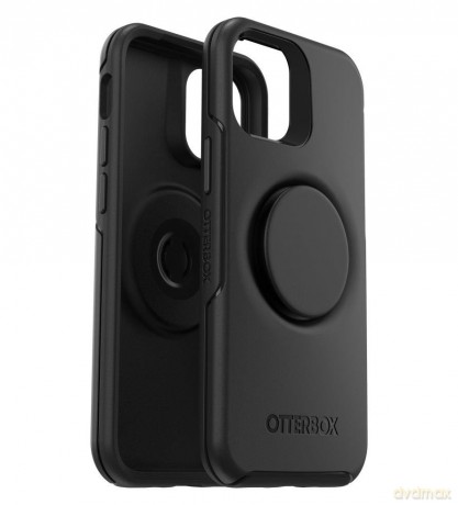OtterBox Symmetry POP - obudowa ochronna z PopSockets do iPhone12 mini (czarna)