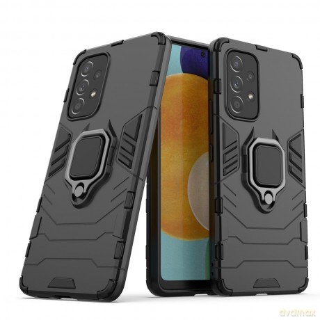 Ring Armor pancerne hybrydowe etui pokrowiec + magnetyczny uchwyt Samsung Galaxy A53 5G czarny